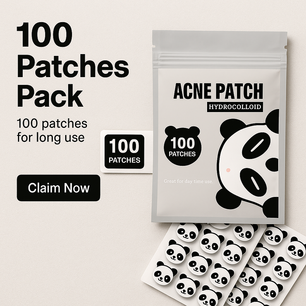 Panda Patches (100ct Hydrocolloid)