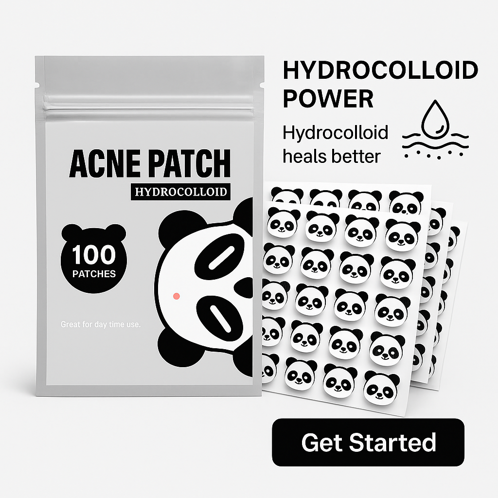Panda Patches (100ct Hydrocolloid)